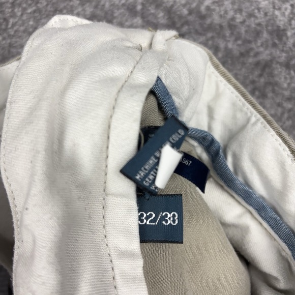 Polo Ralph Lauren Chino Pants Men's 32x30 (Fits 30x28.5) Beige Preppy Workwear - Picture 4 of 9